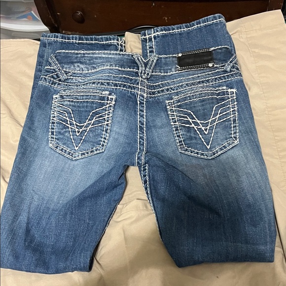 Vigoss Classic Blue Boot Cut Jeans - Picture 7 of 10
